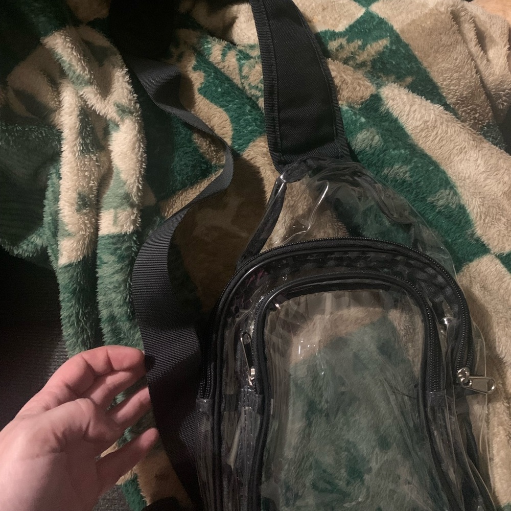 Clear backpack
